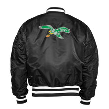 Load image into Gallery viewer, Philadelphia Eagles X New Era X Alpha Industries MA-1 Bomber Jacket