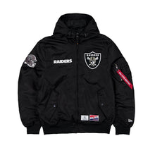 Load image into Gallery viewer, New Era X Alpha Industries X Las Vegas Raiders L - 2B Bomber Jacket