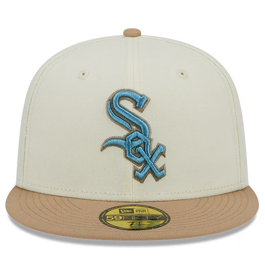59Fifty Chicago White Sox City Icon 2-Tone White/Tan Gray UV
