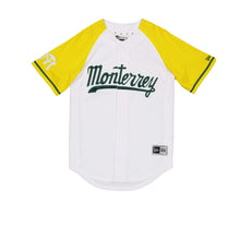 Load image into Gallery viewer, 2024 LMB Sultanes de Monterrey Retro Authentic Game Jersey - White/Yellow