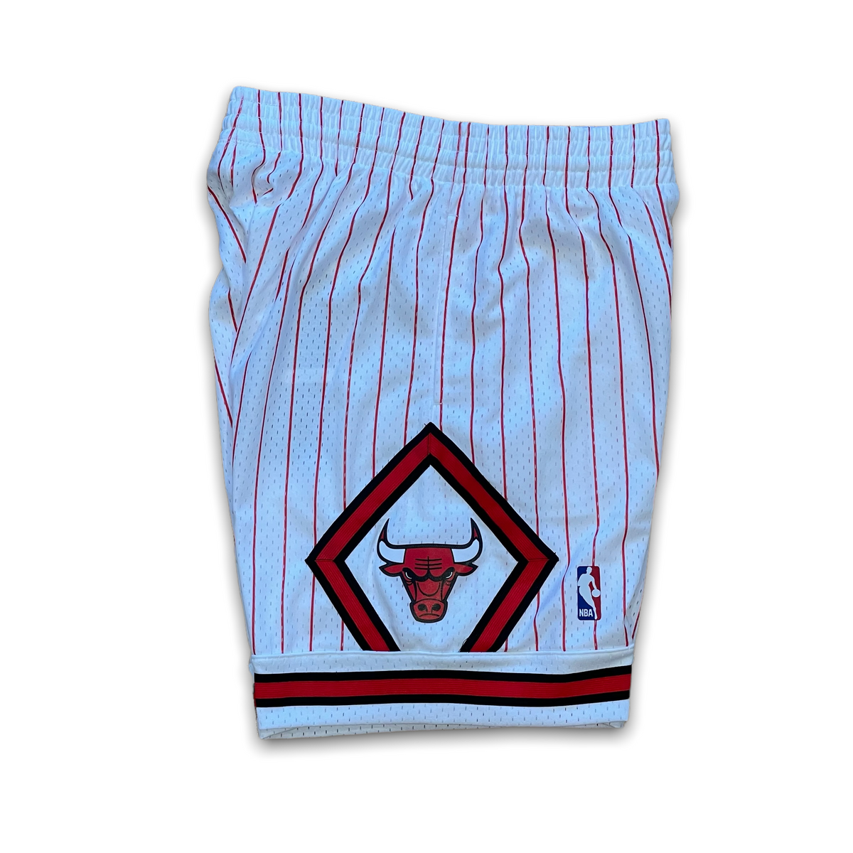 Pantaloncini Mitchell & Ness Chicago Bulls Rosso/Nero 1995/96 - Foto 3
