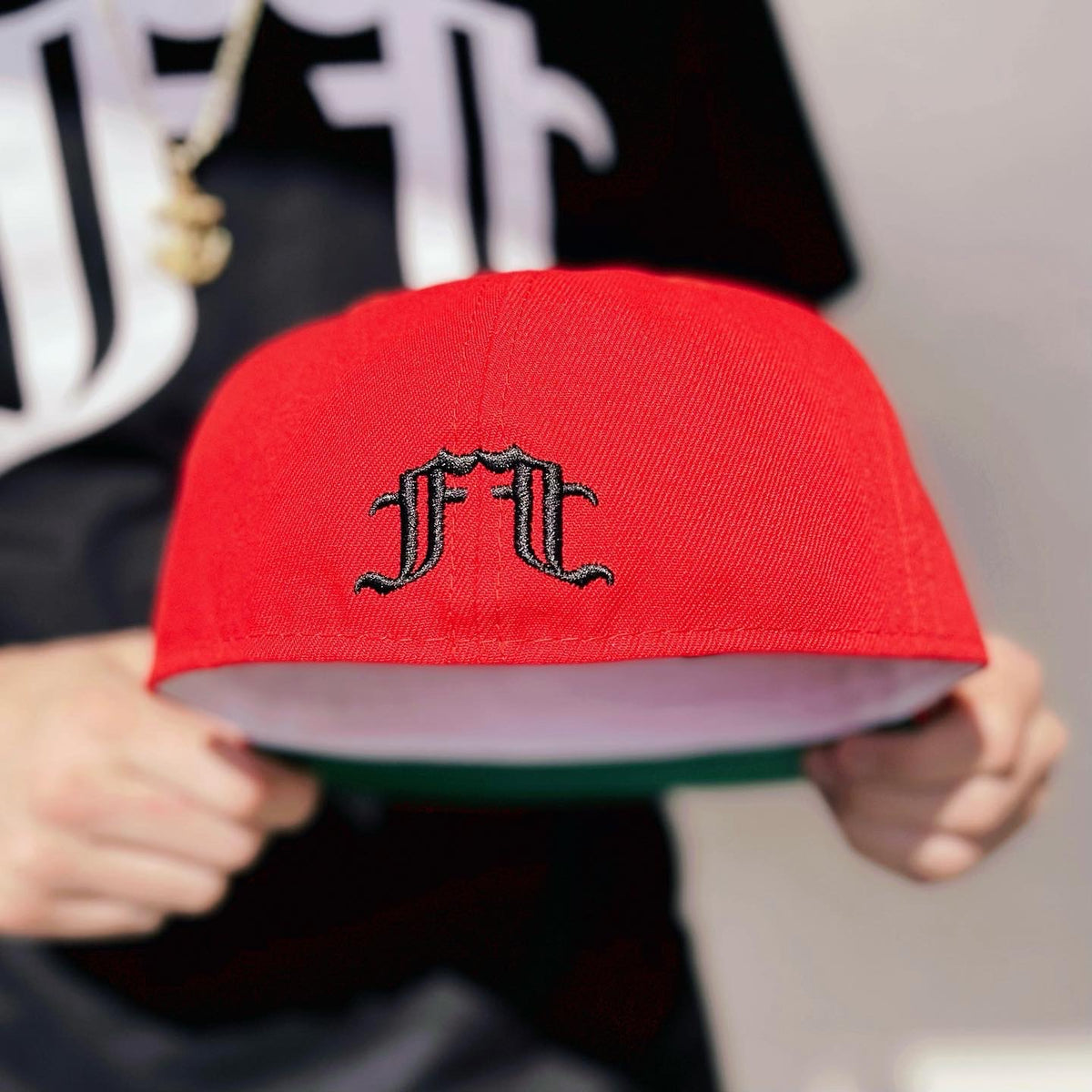 59Fifty Fitted Fanatic x Burdeens City Pride Pack Bulls Green UV