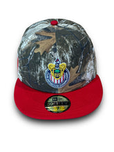 Load image into Gallery viewer, 59Fifty Chivas de Guadalajara Real Tree Edge 2-Tone  - Grey UV @tiempo_prestado
