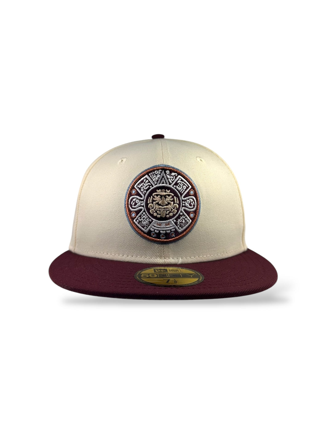 [La Seleccion] 59Fifty Mexico 2-Tone Chrome/Maroon - Grey UV
