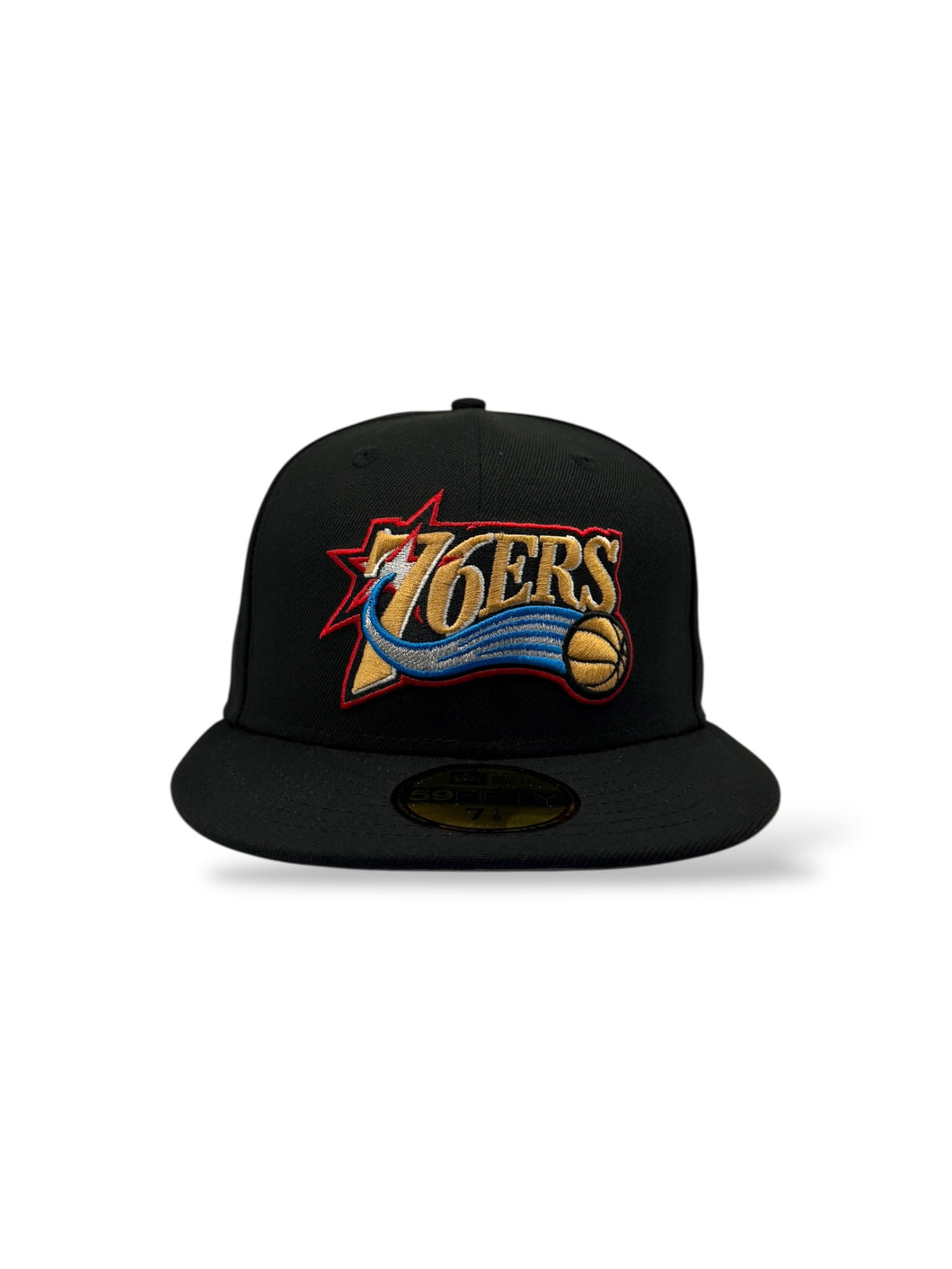 NBA [HWC] x New Era 59Fifty Philadelphia 76ers OTC Black - Grey UV