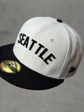 Load image into Gallery viewer, 59Fifty Seattle Steelheads 2T Turn Back The Clock Chrome/Black - Gray UV

