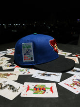 Load image into Gallery viewer, [SMILE CUBS] 59Fifty Chicago Cubs Be Alert Songbird Blue/Black - Green UV
