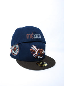 59Fifty [El Hijo Del Pueblo] 2-Tone Navy/Walnut - Grey UV