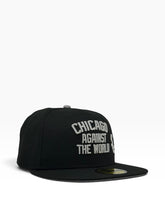 Load image into Gallery viewer, [CATW WHITE SOX] 59Fifty Chicago White Sox "Chicago Against The World" Black - Gray UV
