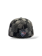 Load image into Gallery viewer, 59Fifty Toros de Tijuana Liga Mexicana de Beisbol Patterned Denim - Grey UV
