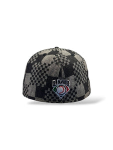 59Fifty Toros de Tijuana Liga Mexicana de Beisbol Patterned Denim - Grey UV