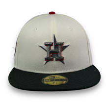 Load image into Gallery viewer, 59Fifty Houston Astros 35 Years 2-Tone Chrome/Black - Grey UV [MAIDEN OF MAYHEM]
