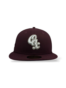 59Fifty Guerreros de Oaxaca Liga Mexicana Maroon - Grey UV