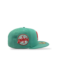 59Fifty Diablos Rojos Del Mexico Liga Mexicana Mint - Grey UV