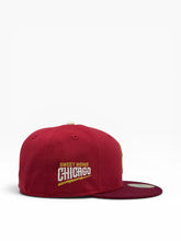 Load image into Gallery viewer, [STRANDED] 59Fifty Chicago Cubs 2T Pinot Red/Cardinal Red - Gray UV
