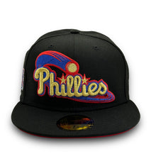 Load image into Gallery viewer, 59Fifty Philadelphia Phillies Script1996 All-Star Game Black - Red UV
