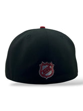 Load image into Gallery viewer, [TOEWS] 59Fifty NHL Chicago Blackhawks 2-Tone Black/Scarlet- Grey UV

