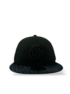 59Fifty LMB Tigres De Quintana Roo Game Cap Alternate 2T Black/Navy-Black Tiger Stripes - Black UV