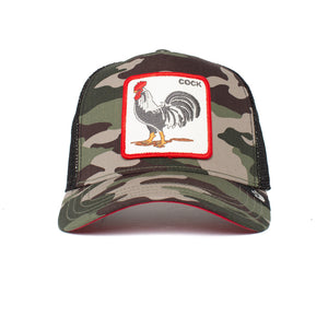 The Rooster - Goorin Bros Animal Farm Adjustable Trucker Hat - Camo