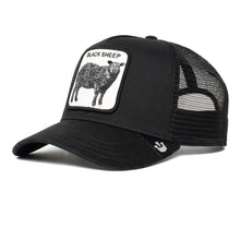 Load image into Gallery viewer, The Black Sheep - Goorin Bros Animal Farm Adjustable Trucker Hat - Black
