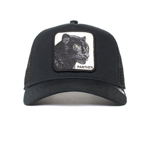 The Panther - Goorin Bros Animal Farm Adjustable Trucker Hat - Black