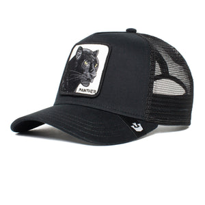 The Panther - Goorin Bros Animal Farm Adjustable Trucker Hat - Black