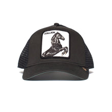 Load image into Gallery viewer, The Stallion - Goorin Bros Animal Farm Adjustable Trucker Hat - Black
