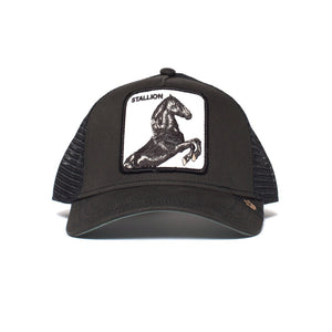 The Stallion - Goorin Bros Animal Farm Adjustable Trucker Hat - Black