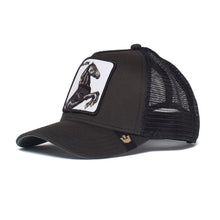 Load image into Gallery viewer, The Stallion - Goorin Bros Animal Farm Adjustable Trucker Hat - Black
