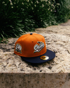 59Fifty Baltimore Orioles 50th Anniversary 2-Tone Fight Orange/Navy - Grey UV [Jules]