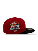 Load image into Gallery viewer, [HAWKS] 59Fifty Chicago Cubs 1990 ASG 2-Tone Scarlet/Black - Grey UV
