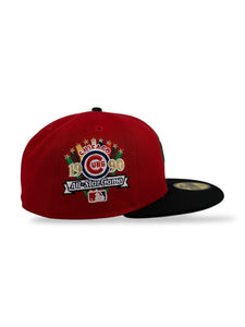 [HAWKS] 59Fifty Chicago Cubs 1990 ASG 2-Tone Scarlet/Black - Grey UV
