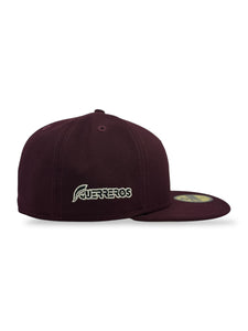 59Fifty Guerreros de Oaxaca Liga Mexicana Maroon - Grey UV