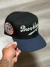 Load image into Gallery viewer, 59Fifty Brooklyn Dodgers 1942 All-Star Game 2-Tone Black/Night Shift Navy - Gray UV [M. MORALES]
