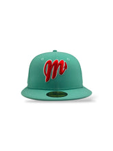 Load image into Gallery viewer, 59Fifty Diablos Rojos Del Mexico Liga Mexicana Mint - Grey UV
