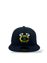 Load image into Gallery viewer, [TOMAHAWK] 59Fifty NHL Chicago Blackhawks 1991 All-Star Game Navy - Green UV
