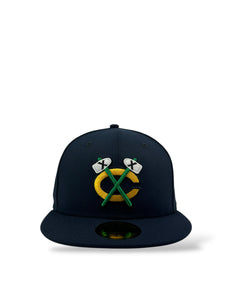 [TOMAHAWK] 59Fifty NHL Chicago Blackhawks 1991 All-Star Game Navy - Green UV