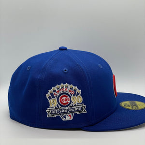 59Fifty Chicago Cubs 1990 All Star Game Patch Royal - Grey UV