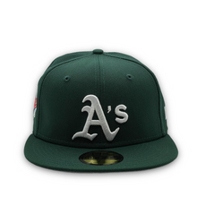 Load image into Gallery viewer, 59Fifty Oakland Athletics 1989 World Series Patch Green - Gray UV
