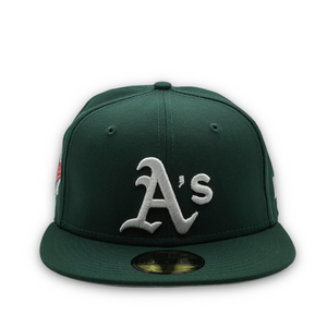 59Fifty Oakland Athletics 1989 World Series Patch Green - Gray UV