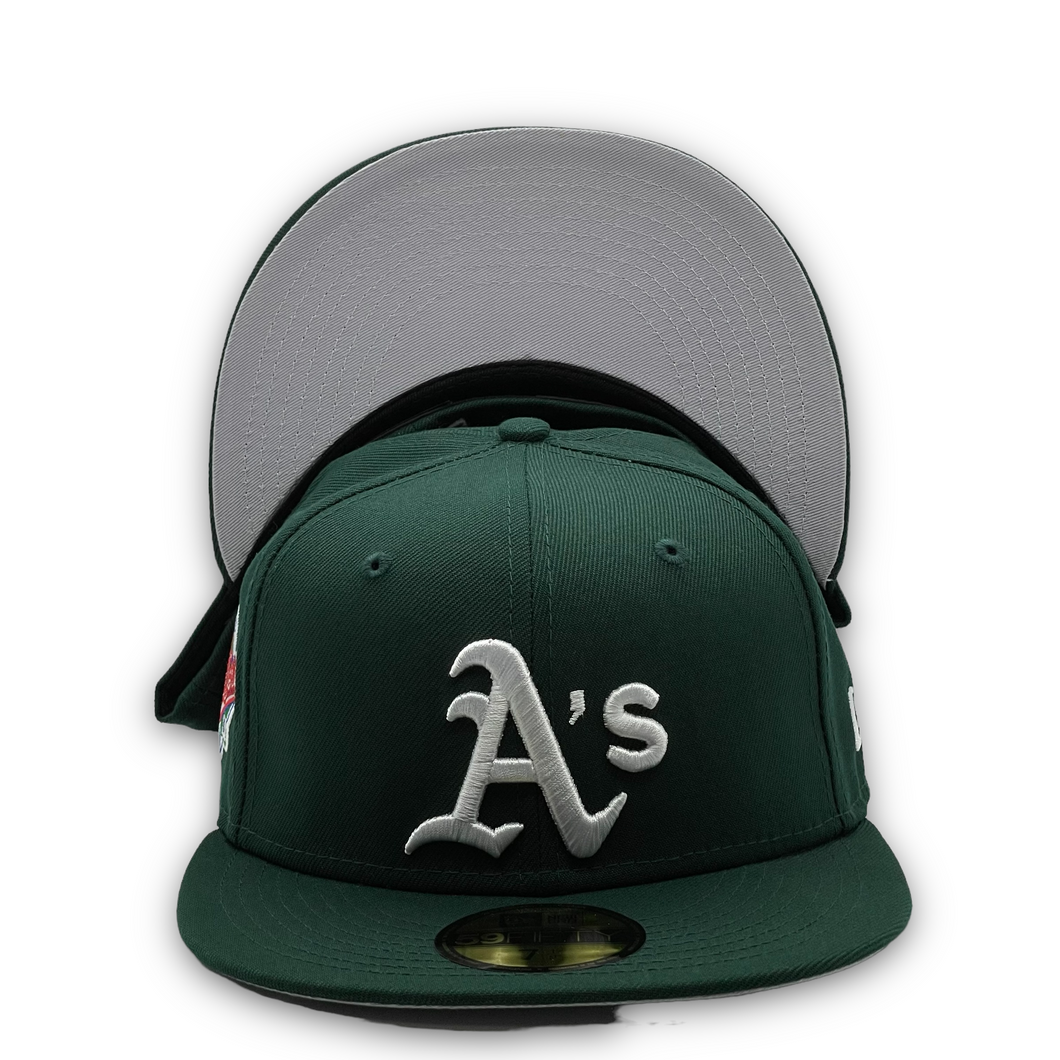 59Fifty Oakland Athletics 1989 World Series Patch Green - Gray UV