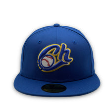 Load image into Gallery viewer, 59Fifty Charros de Jalisco Liga Mexicana Royal- Gray UV
