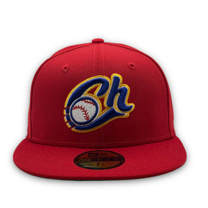 59Fifty Charros de Jalisco Liga Mexicana Red - Green UV