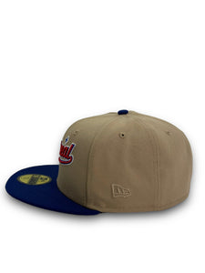 59Fifty Montreal Expos Camel 2.0 25th Anniversary 2-Tone Camel/Royal- Grey UV