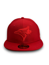 Load image into Gallery viewer, 59Fifty Toronto Blue Jays MLB Basic Scarlet - Red UV
