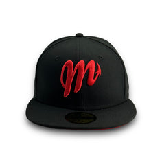 Load image into Gallery viewer, 59Fifty Diablos Rojos del Mexico Liga Mexicana de Beisbol Black - Red UV
