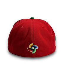 Load image into Gallery viewer, 59Fifty Mexico World Baseball Classic Alternate  2-Tone Red/Green- Grey UV
