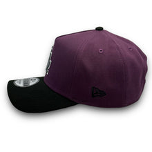 Load image into Gallery viewer, 9Forty A-Frame San Francisco Giants 60th Anniversary Park 2-Tone Snapback  Plum/Black - Grey UV
