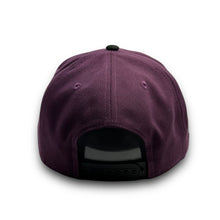 Load image into Gallery viewer, 9Forty A-Frame Boston Red Sox 1967 Park 2-Tone Snapback  Plum/Black - Grey UV
