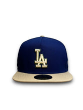 Load image into Gallery viewer, 59Fifty Canvas A-Frame Los Angeles Dodgers 40th Anniversary 2-Tone - Grey UV
